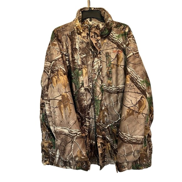 Rustic Ridge Camo RealTree Xtra Jacket Mens Sz XL Timber Wolf - Picture 1 of 16